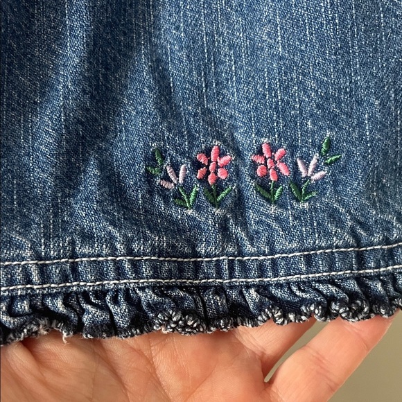 Roots Blue Denim Kids Casual Dress - Picture 2 of 7